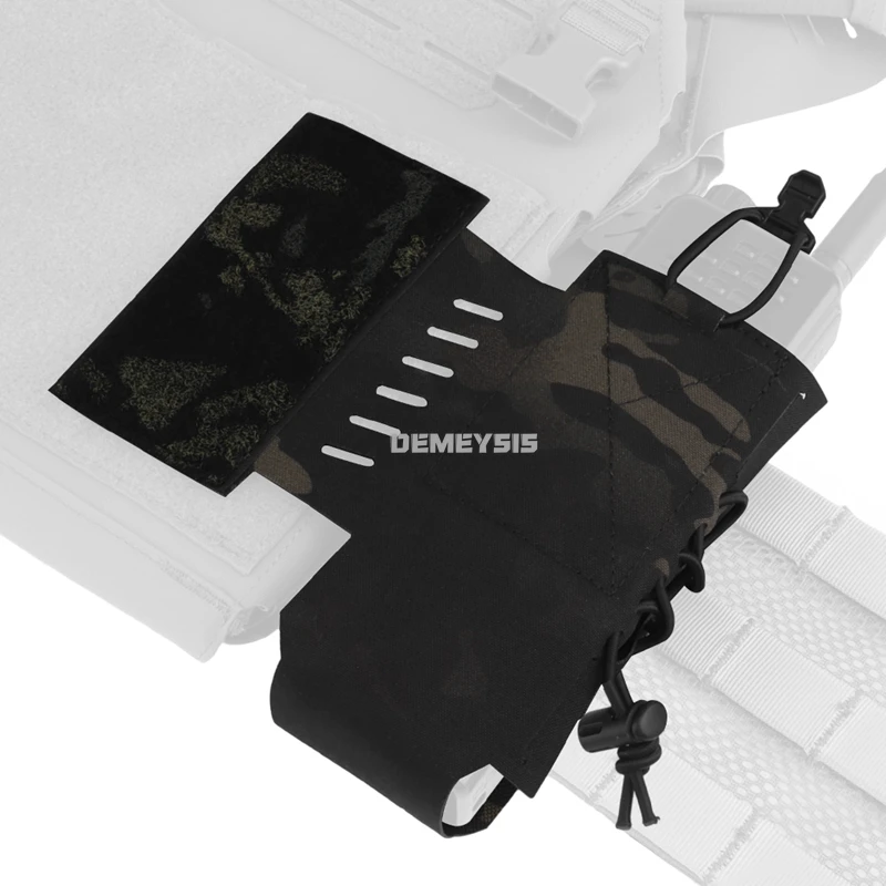 2 unids/pack bolsa de Radio Compatible con AN/PRC-148 AN/PRC-152 AN/PRC-163 caza táctica CS chaleco gancho bucle bolsa lateral bolsas - imagen 3
