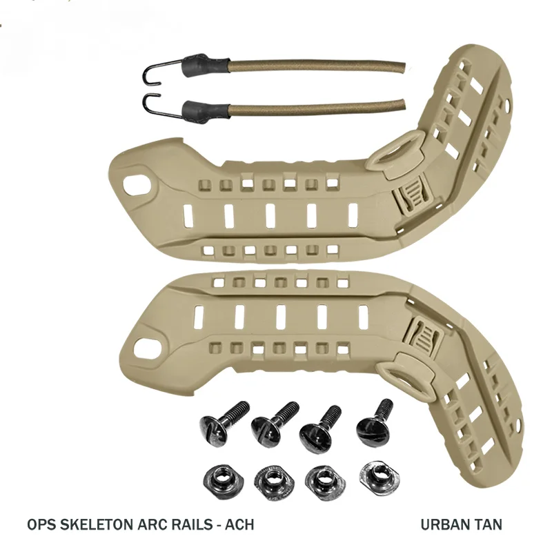 Casco táctico MICH, Riel de guía lateral ACH2, rieles de montaje, accesorios para casco de caza y tiro, Airsoft MICH2000 - imagen 5