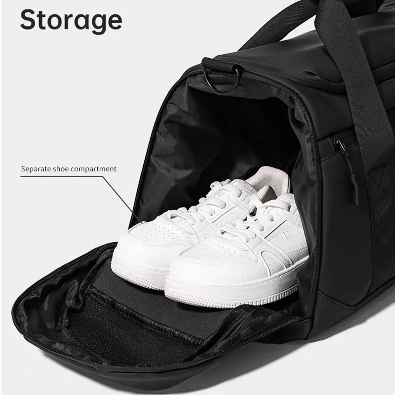 Bolso de hombro deportivo para Fitness, bolso grande seco y húmedo para viajes al aire libre, bolso de negocios, zapatos, equipaje de bolsillo, paquete de corta distancia - imagen 5