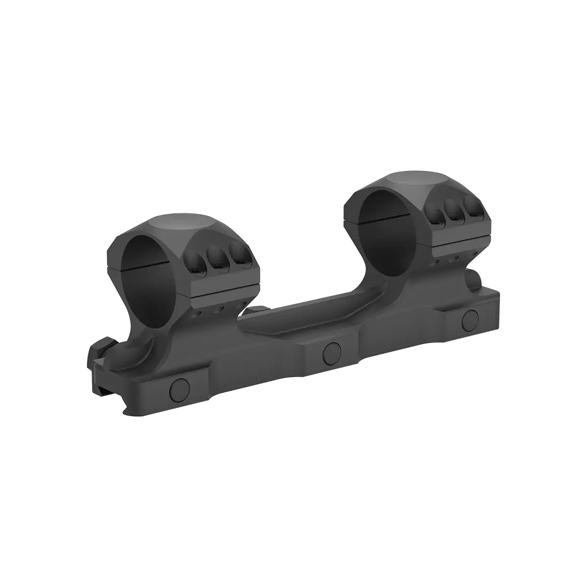 Anillos de Montaje Vector Optics X-ACCU 30/34mm de Una Pieza Dovetail & Picatinny 0/20 MOA con Mecanizado CNC para Rieles de 9mm/20mm