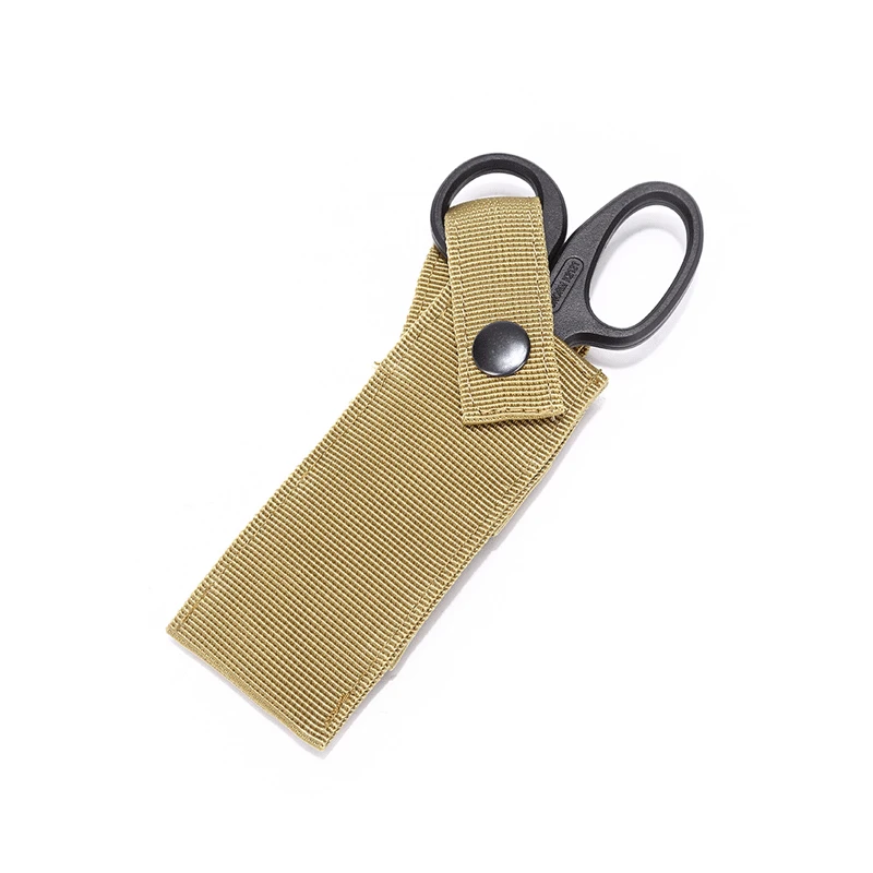 Bolsa de tijeras táctica para exteriores, riñonera pequeña para acampar, senderismo, escalada, accesorios Molle, bolsa colgante - imagen 3