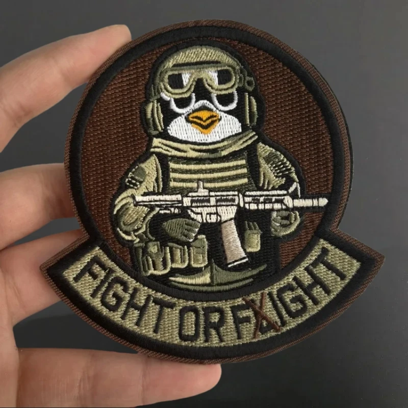 Parche táctico de lucha o lucha contra la moral del arma, insignia de moral de combate de arma militar, pegatinas de gancho y bucle - imagen 4