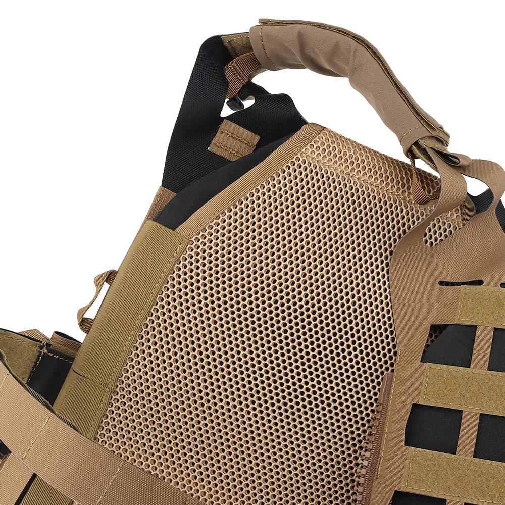 Portador Placa Táctica Crye SPC JPC Molle - Vista completa