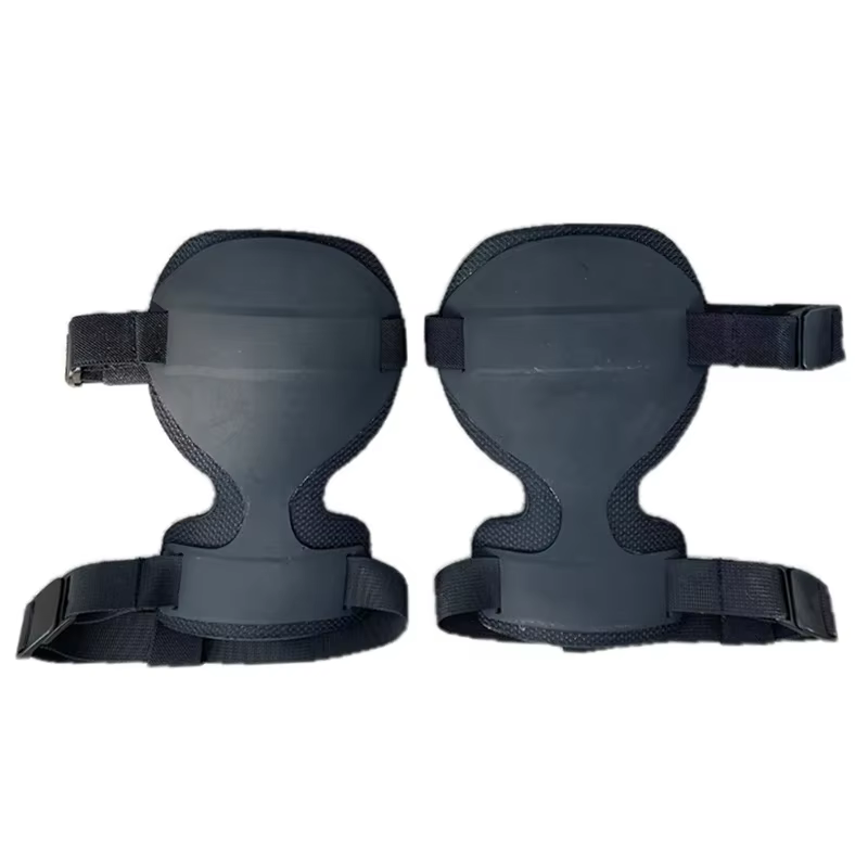 Rodilleras tácticas caqui negro con almohadillas integradas