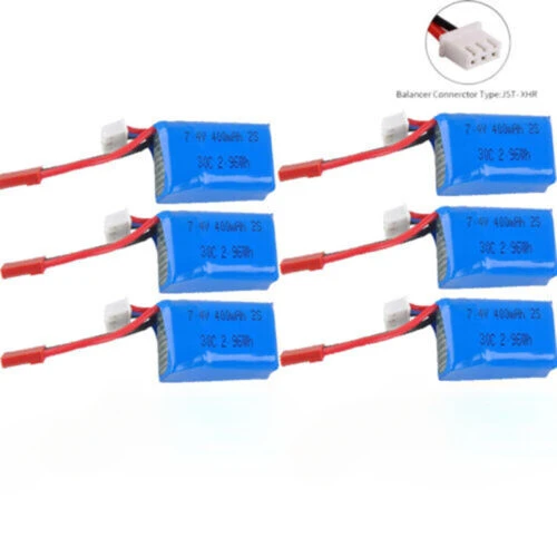 6Pcs batteries