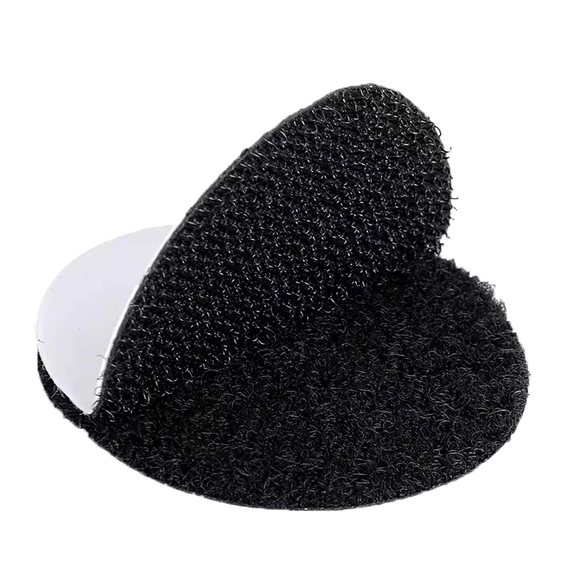 Sujetador autoadhesivo fuerte, pegatinas de puntos, cinta de bucle de gancho para sábana de cama, alfombrilla de sofá, alfombra, alfombrilla antideslizante, 10 pares, 6cm - imagen 4