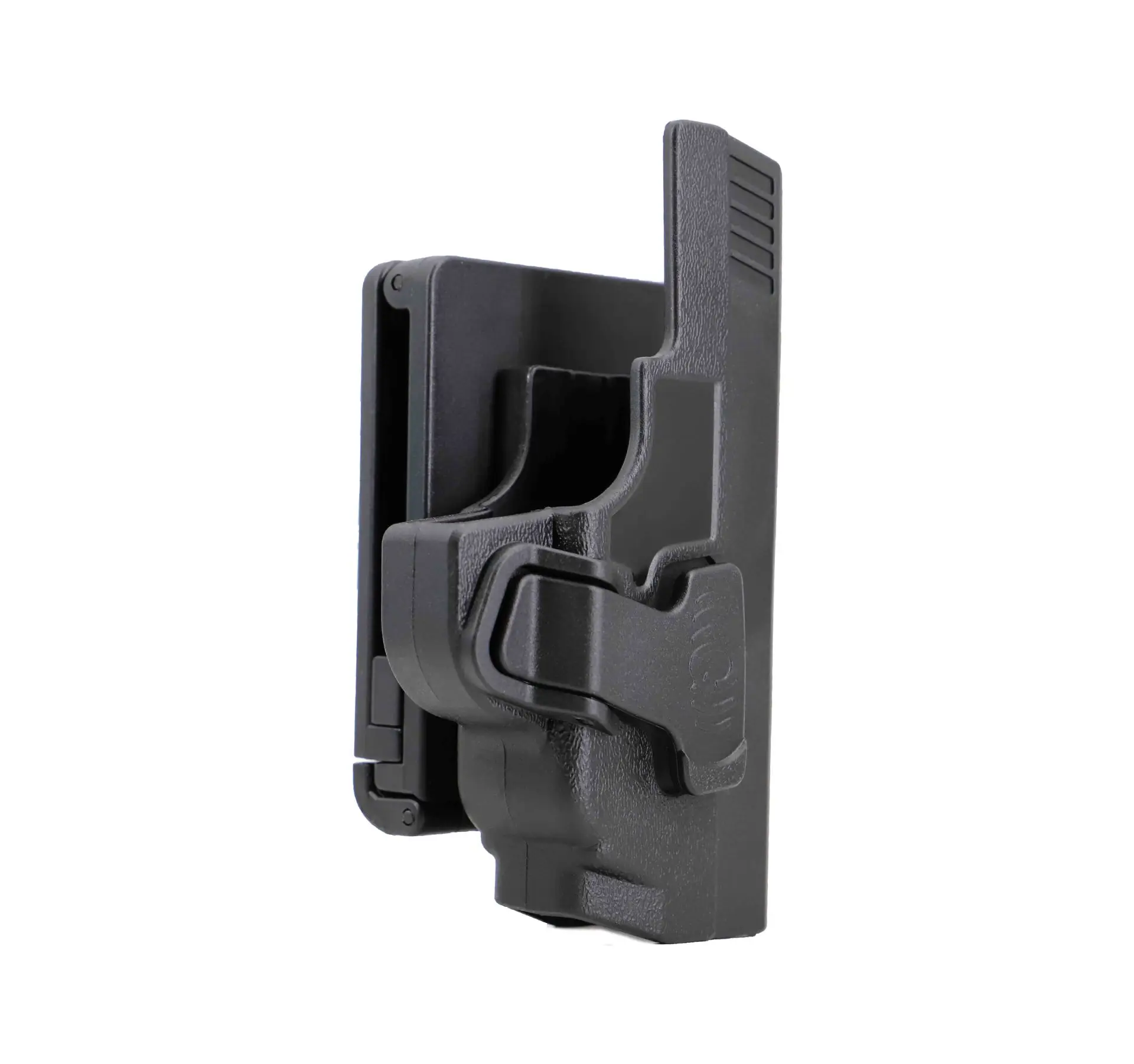 Funda protectora de cuerpo de acero y plástico, protector de cuerpo.380, cinturón, cintura Molle, funda colgante para mano derecha, funda táctica para pistola de extracción rápida - imagen 4