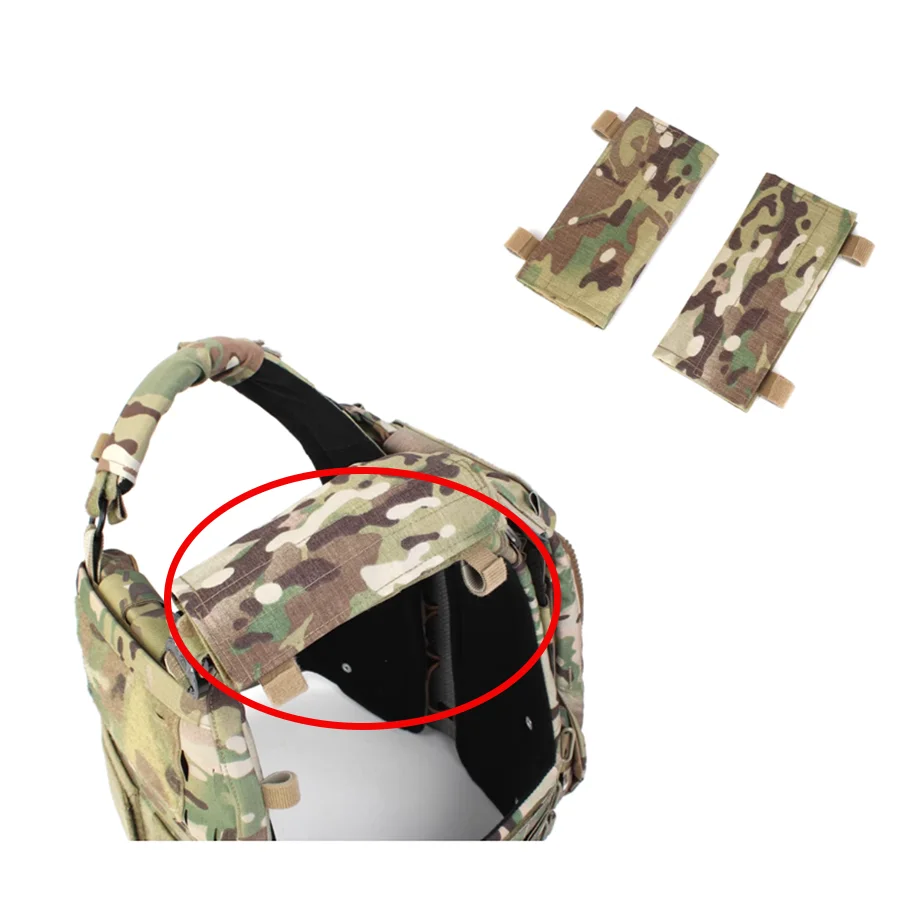 Chaleco táctico AVS, almohadilla protectora para marco trasero, cojín para hombro - imagen 2