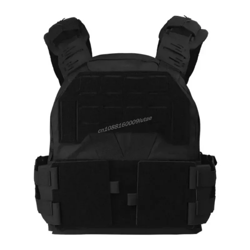 KZ Plate Carrier KZ-Chaleco MOLLE de caza, chalecos ligeros y cómodos con diseño en V, nueva armadura corporal Airsoft de liberación rápida de perfil bajo - imagen 3
