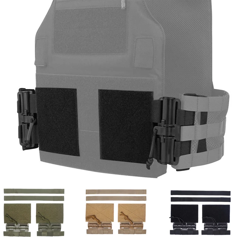 Conjunto de hebilla de liberación rápida para chaleco táctico, hebilla de nailon para quitar MOLLE para JPC 6094, juego de hebilla de eliminación de chaleco Universal - imagen 2