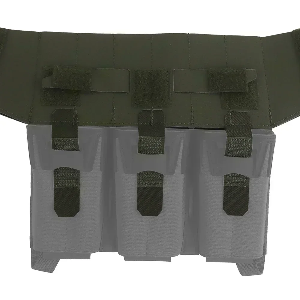 Adaptador MOLLE de segunda capa para cartel táctico, bolsa Triple Mag para Pincer, equipo de expansión, accesorios portadores de placa Airsoft para caza - imagen 4