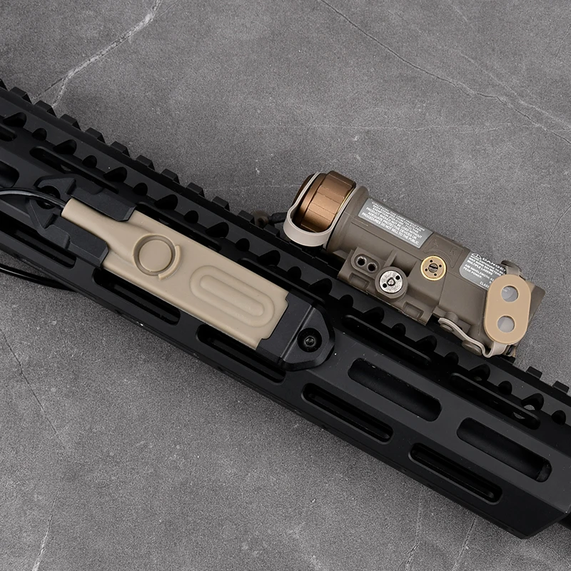 WADSN nuevo Nylon NGAL láser infrarrojo L3-NGAL luz estroboscópica LA23 interruptor de enchufe con almohadilla de presión montaje de interruptor riel Picatinny MLOK - imagen 5
