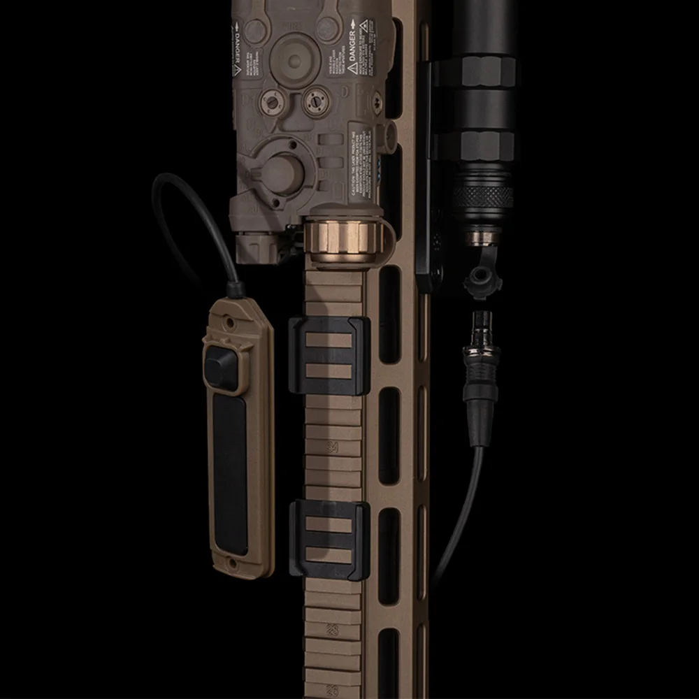 Clips de retención de montaje de interruptor de Base de cable trasero de doble función WST (4 piezas) para luz de almohadilla de presión PEQ - imagen 3