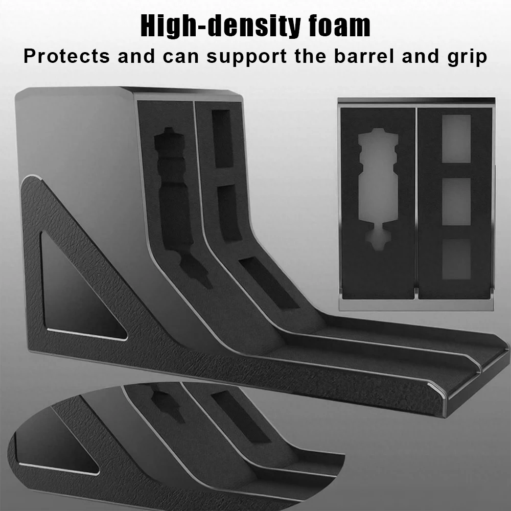 Estante para pistola, estante Modular para pistola con soporte para revistas, estante protector para almacenamiento de pistola, funda protectora Universal para pistola - imagen 2