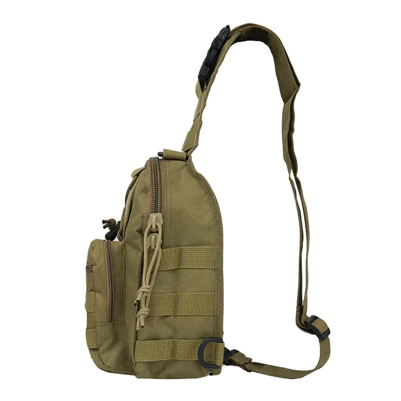 Bolsa táctica para el pecho, paquete de caza, funda para pistola, bolsa Molle para deportes al aire libre, bolso de hombro tipo bandolera, senderismo, Camping, ciclismo - imagen 4