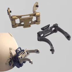 PVS-14 soporte casco NVG metal ligero con cola de pato y puente