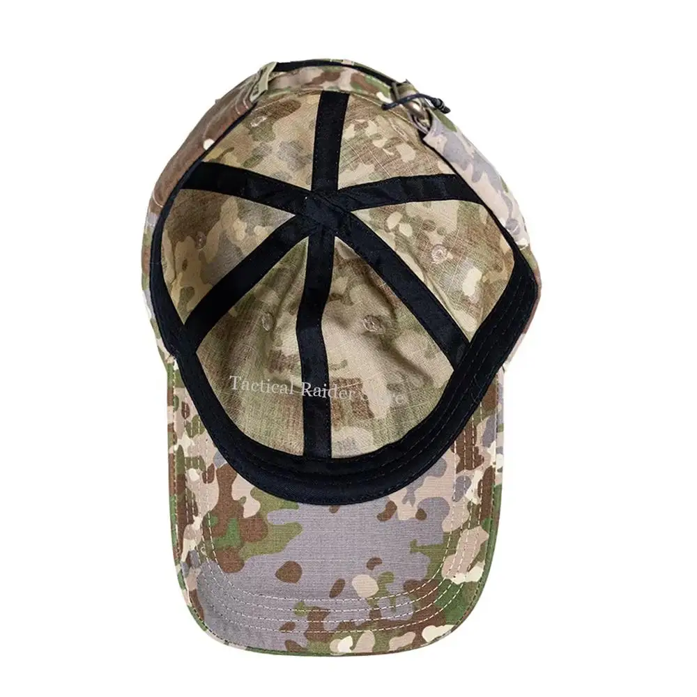 Gorra táctica camuflaje T-Block antiinfrarrojos ripstop nailon