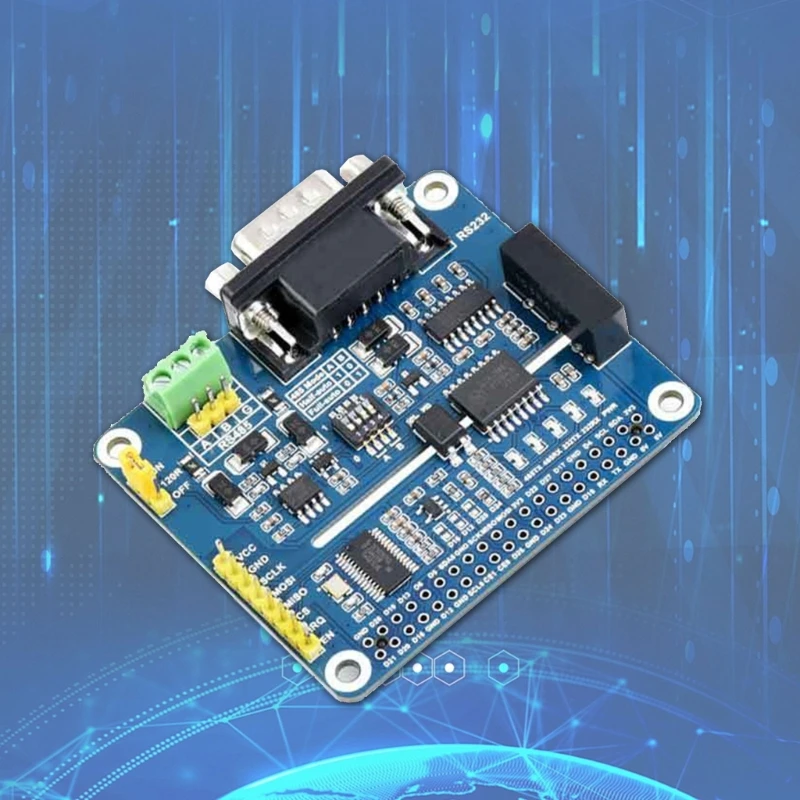 Placa expansión puerto serie industrial compatible con modos comunicación automática K1KF