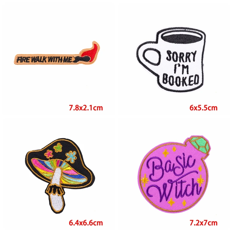 10 unids/lote parche bordado de gato arcoíris parche de gato Animal de dibujos animados parches para planchar para ropa parches termoadhesivos en ropa - imagen 3