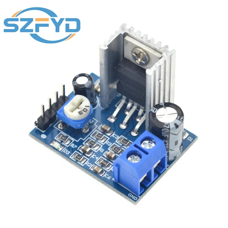 Módulo amplificador TDA2030A audio 6-12V – Fuente alimentación - imagen 2