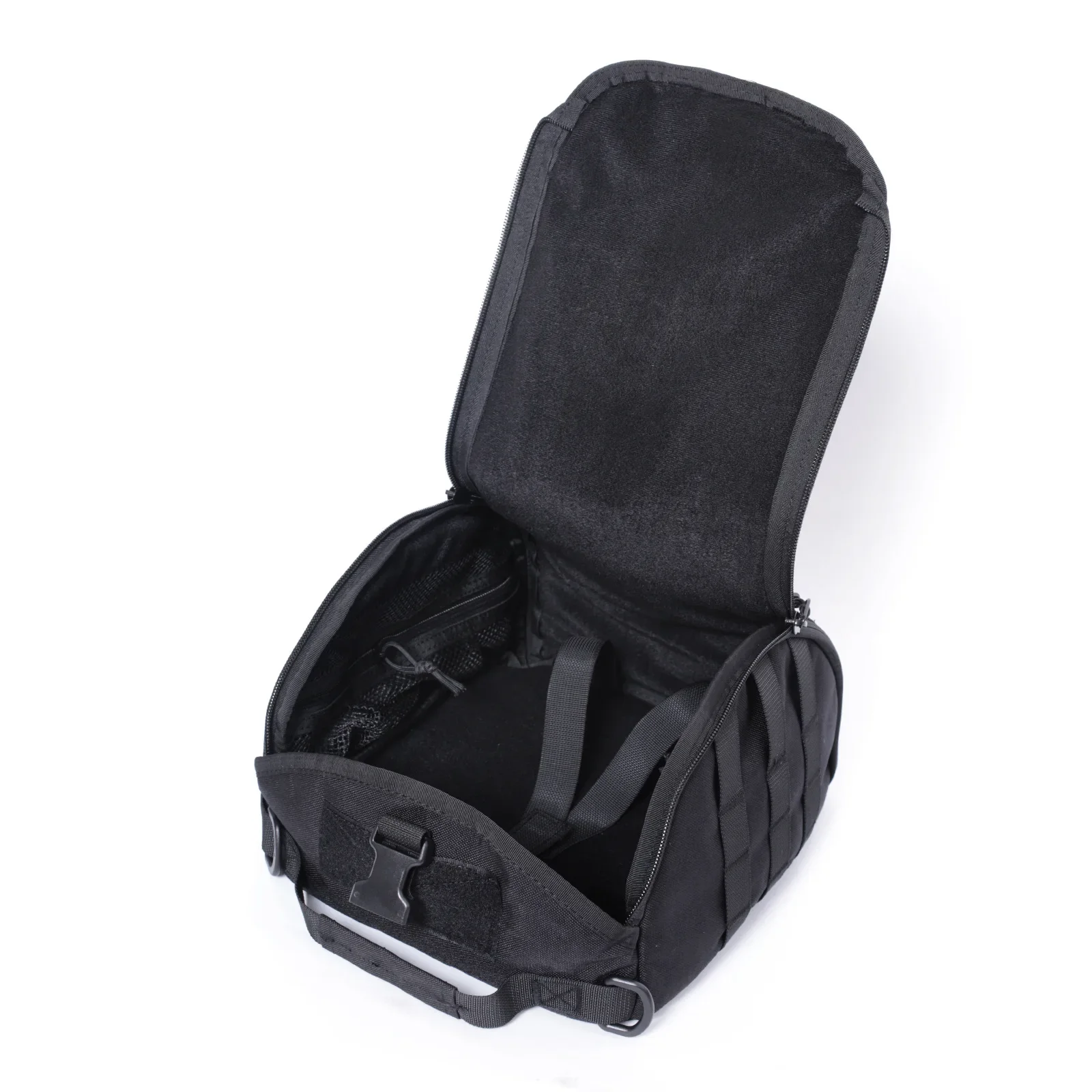 Bolsa táctica para casco Molle, bolsa de almacenamiento acolchada ligera, funda para transporte de pistola de aire, casco MICH rápido para motocicleta - imagen 5