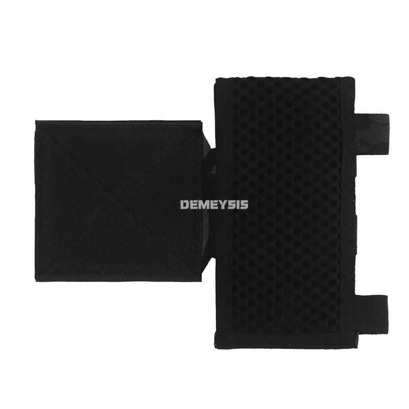 Chalecos de caza, bolsa lateral, soporte para Radios, bolsa para revistas, chaleco CS táctico para exteriores, aparejo de pecho, bolsas laterales de Panel expansor, 2 uds. - imagen 4