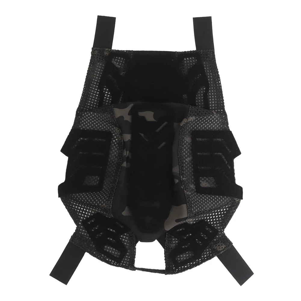 Accesorios para casco de caza de Wendy, malla mágica de lana elástica, tela para casco M Dock, funda para casco - imagen 5