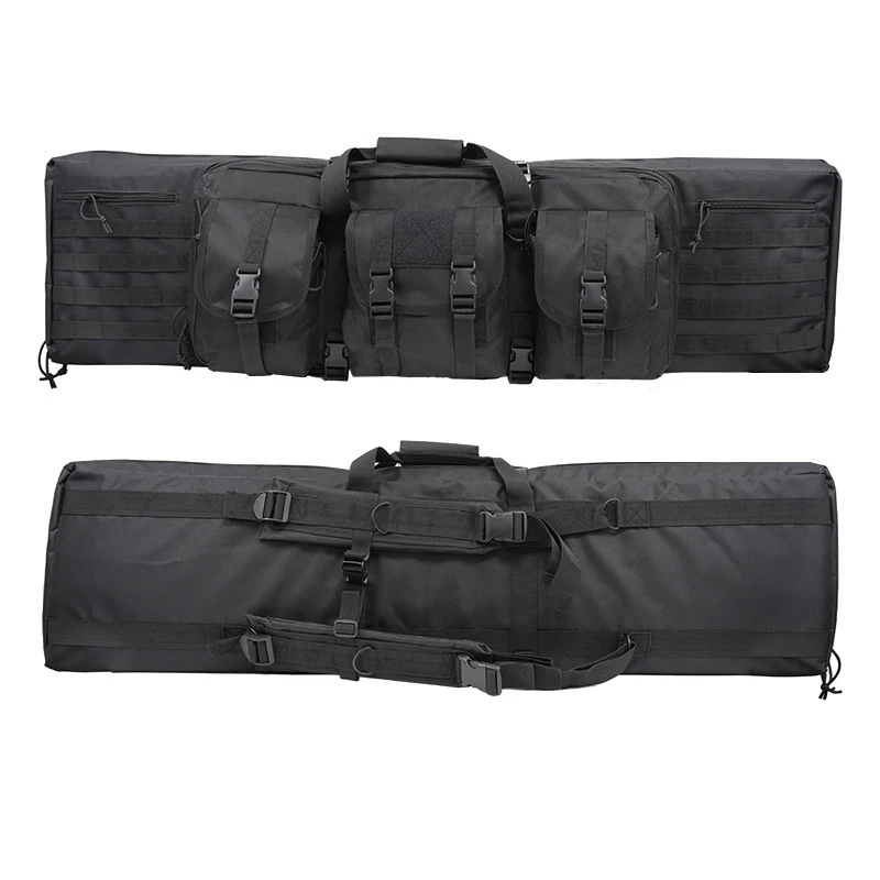 Paquete de pistola táctica militar para exteriores, 93CM, 118CM, 142CM, equipo de caza y tiro, paquete de pistola de aire para Rifle, caja para Rifle pesado - imagen 3