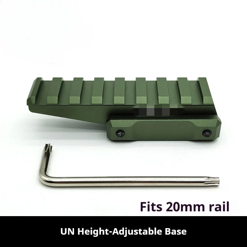 Soporte Element Hydra Raiser UNITY táctico GB-RS Base totalmente metálica T2 H1 riel de 20 mm - imagen 5