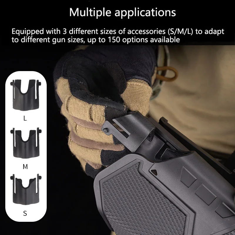 Linterna táctica indemontada X300, funda universal, equipada con componente QLS, adaptada a varios tamaños - imagen 3