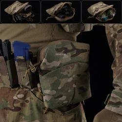 CS Bolsa MOLLE descarga pequeña táctica Airsoft EDC combate exterior