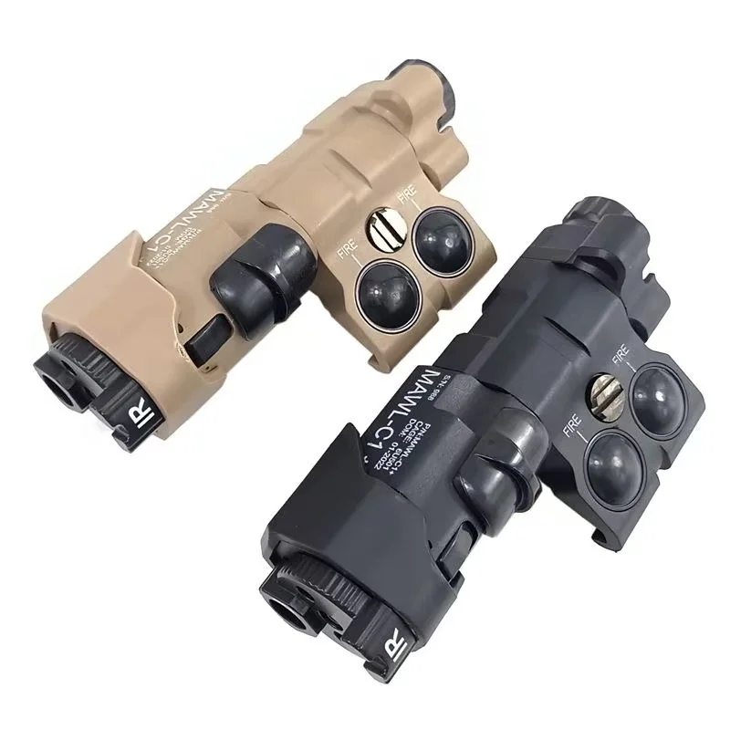 MAWL-C1 de nailon con riel de 20mm, Compatible con caja de batería colgante de conmutación rápida izquierda y derecha, accesorios de caza - imagen 2