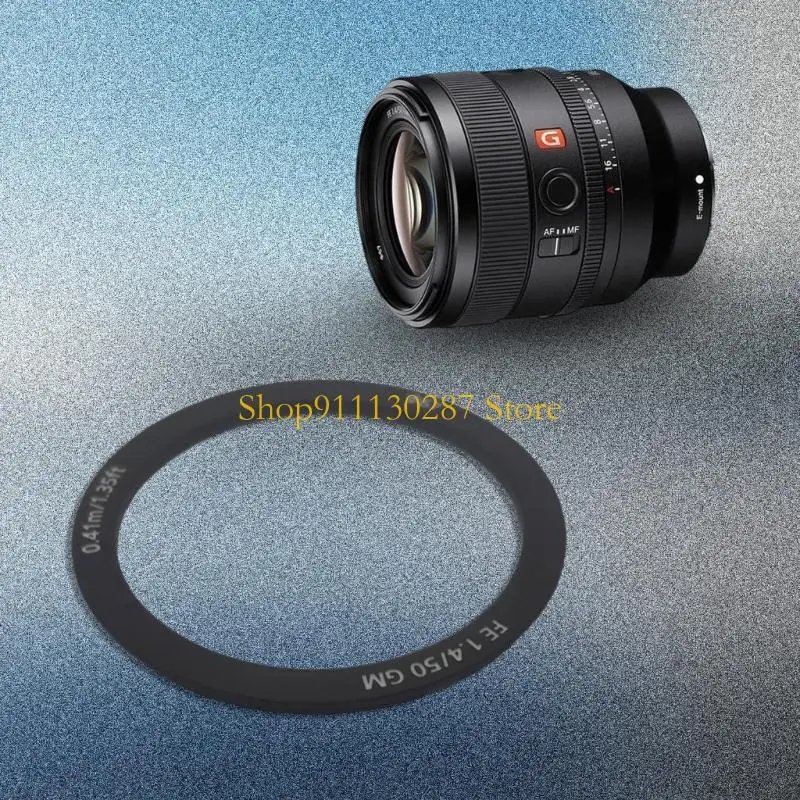 Anillos frontales lente premium J1HC compatibles con lentes FE1.4GM 50 mm Diseño avanzado aperturas circulares ABS - imagen 4