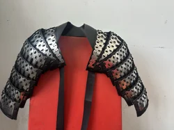 Poncho de una pieza, armadura de hombro, armadura de corbata táctica, equipo de protección de acero inoxidable