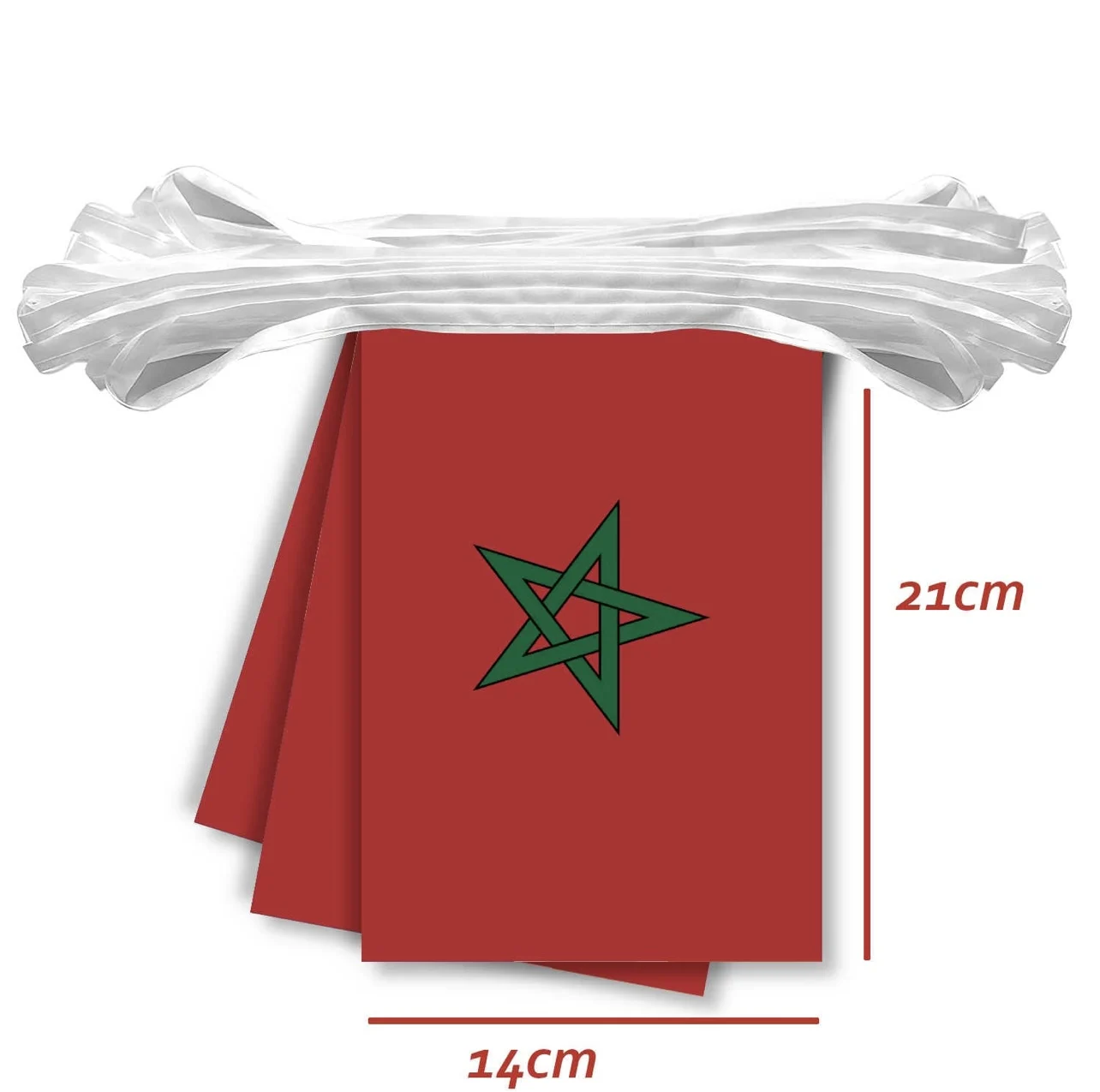 Banderines Marruecos para decoración exterior y fiestas al aire libre - imagen 5