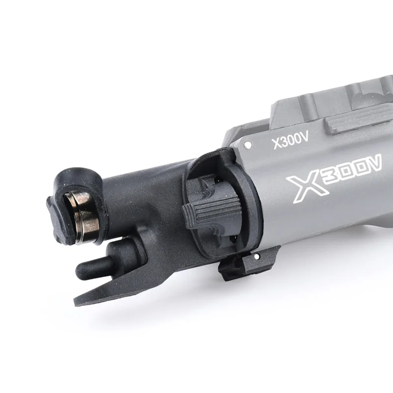 WADSN-linterna táctica X300 X300U, luces de pistola de Metal, arma de caza MLOK, luz de explorador con cinta de interruptor de presión de doble función - imagen 3