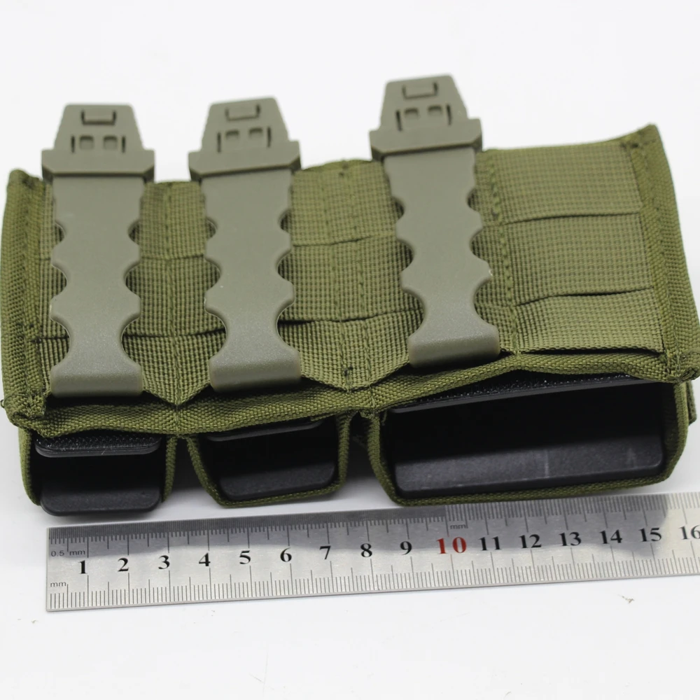 Portacargadores táctico MOLLE multicalibre para 9mm y 5.56 - imagen 3