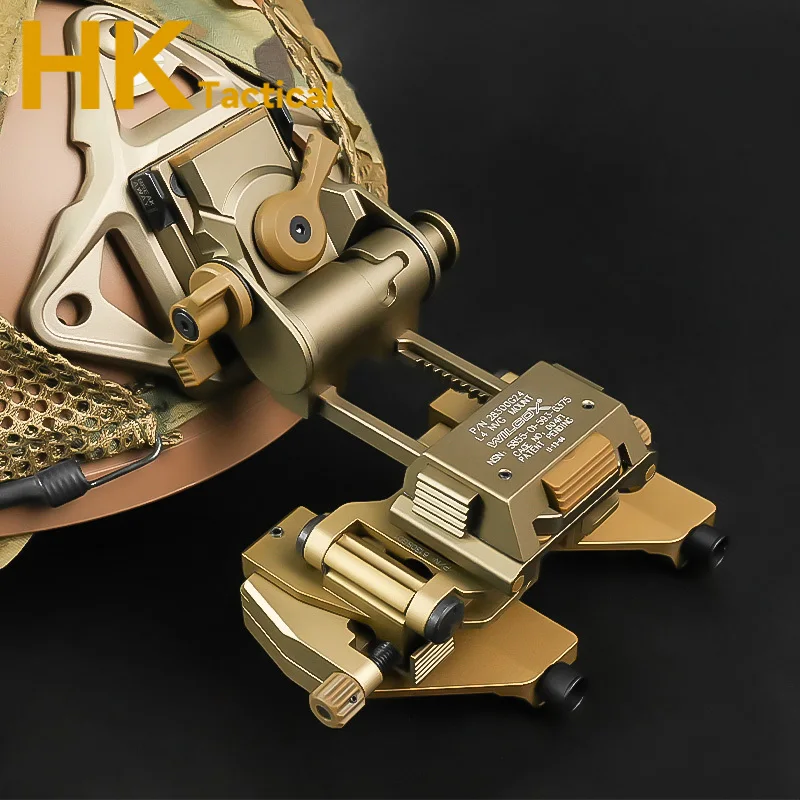 PVS14 gafas de visión nocturna Stent Skip Rhino binoculares puente NVG brazo soporte fuerte para montaje táctico L4G24 montaje rápido para casco