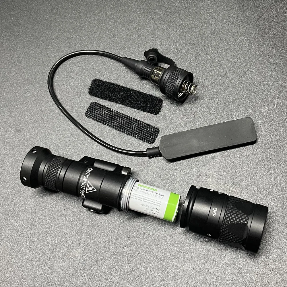 Luz táctica SF M340V linterna exploradora con montaje compensado estroboscópico LED arma constante para Airsoft - imagen 4