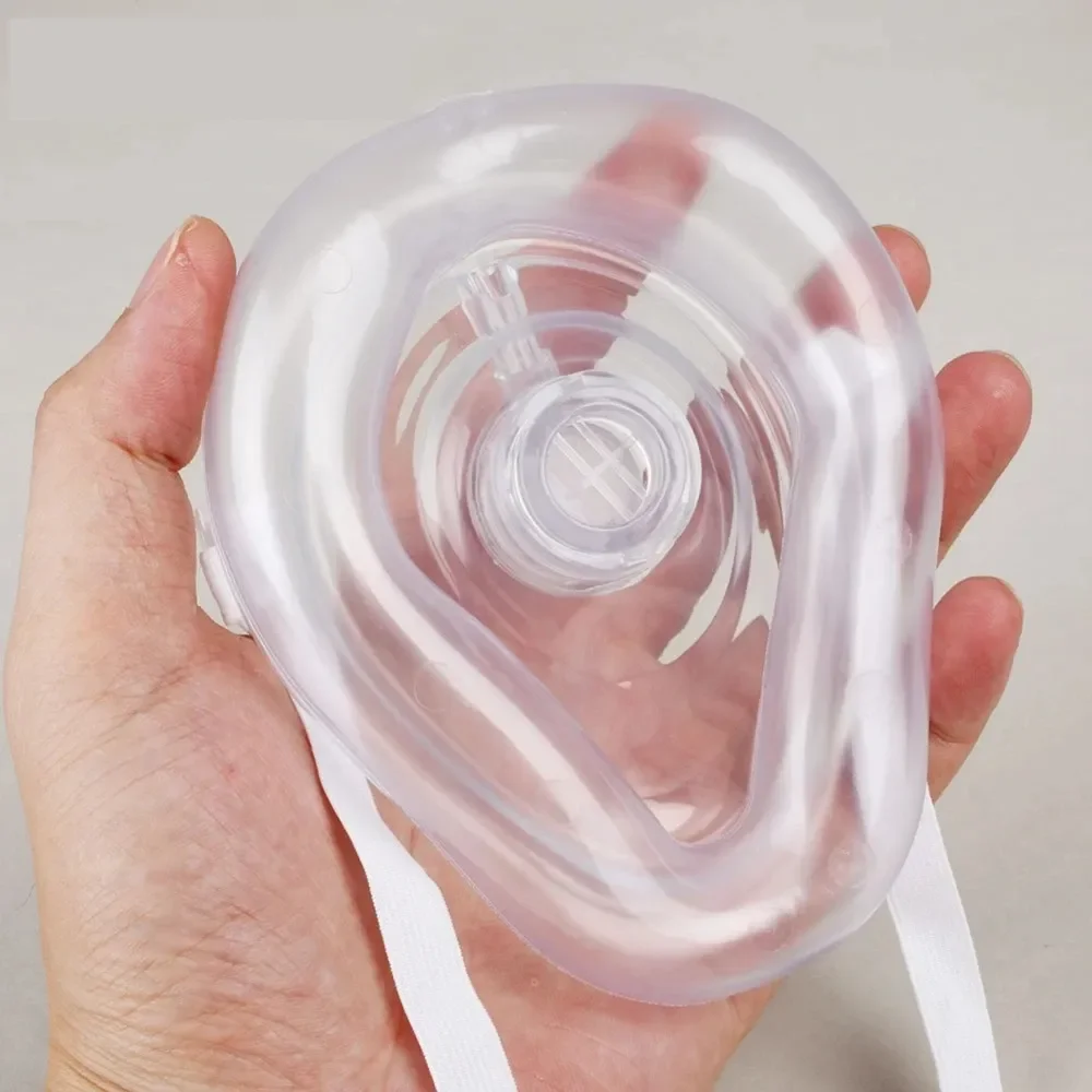 1-10 Uds máscara de rescate de RCP con estuche, protector facial de barrera de respiración de primeros auxilios de emergencia para adultos y niños, portátil para entrenamiento de RCP - imagen 5