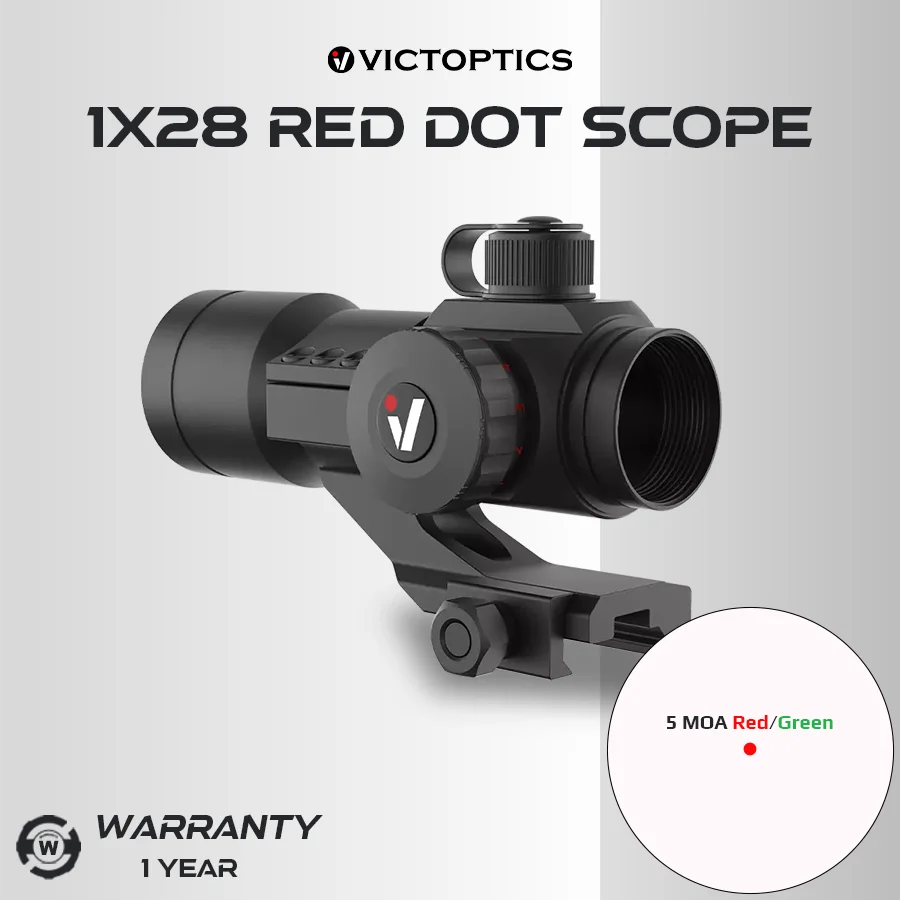 Victoptics Mira punto rojo y verde para caza