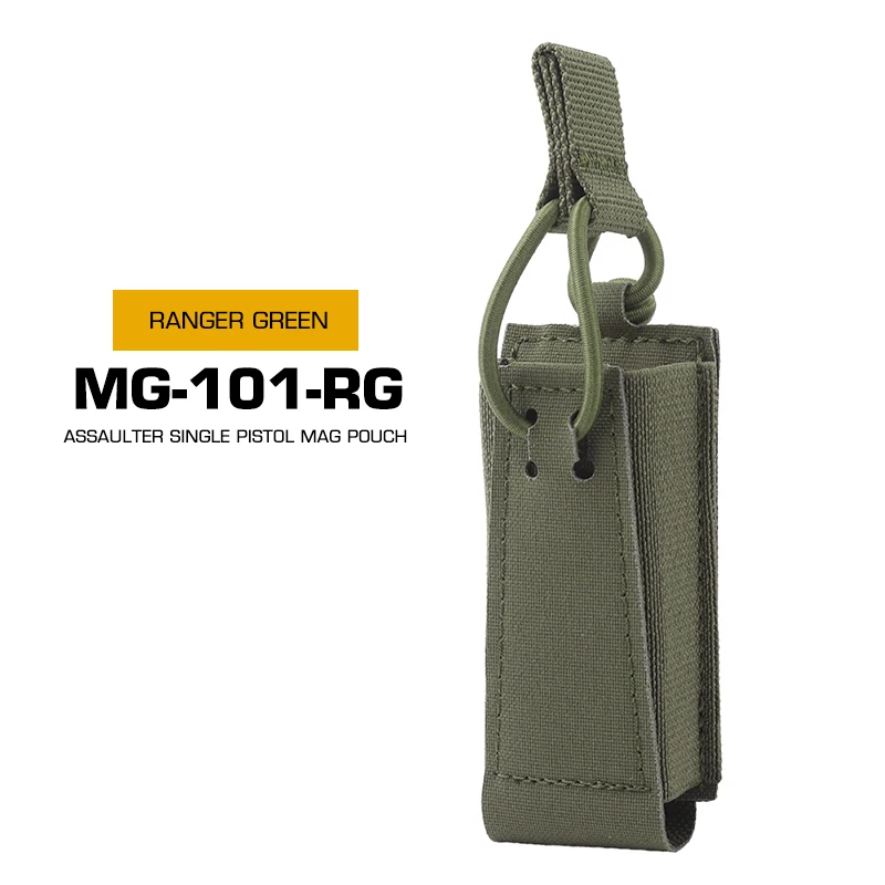 Mango elástico y Molle Staps, bolsa mágica individual de 9MM para cinturón, portador de placa, accesorios de caza - imagen 5