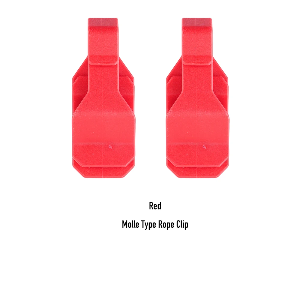 Un par de ganchos tácticos Pom Molle rápidos positivos y negativos - imagen 3