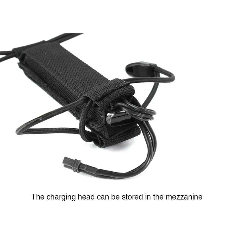 Bolsa de batería PEW TACTICAL "Gecko" para pistolas AEG Airsoft, bolsa ligera, sistema de escalera de fijación - imagen 4