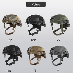 Wendy-3.0 Casco táctico airsoft para paintball, caza y tiro