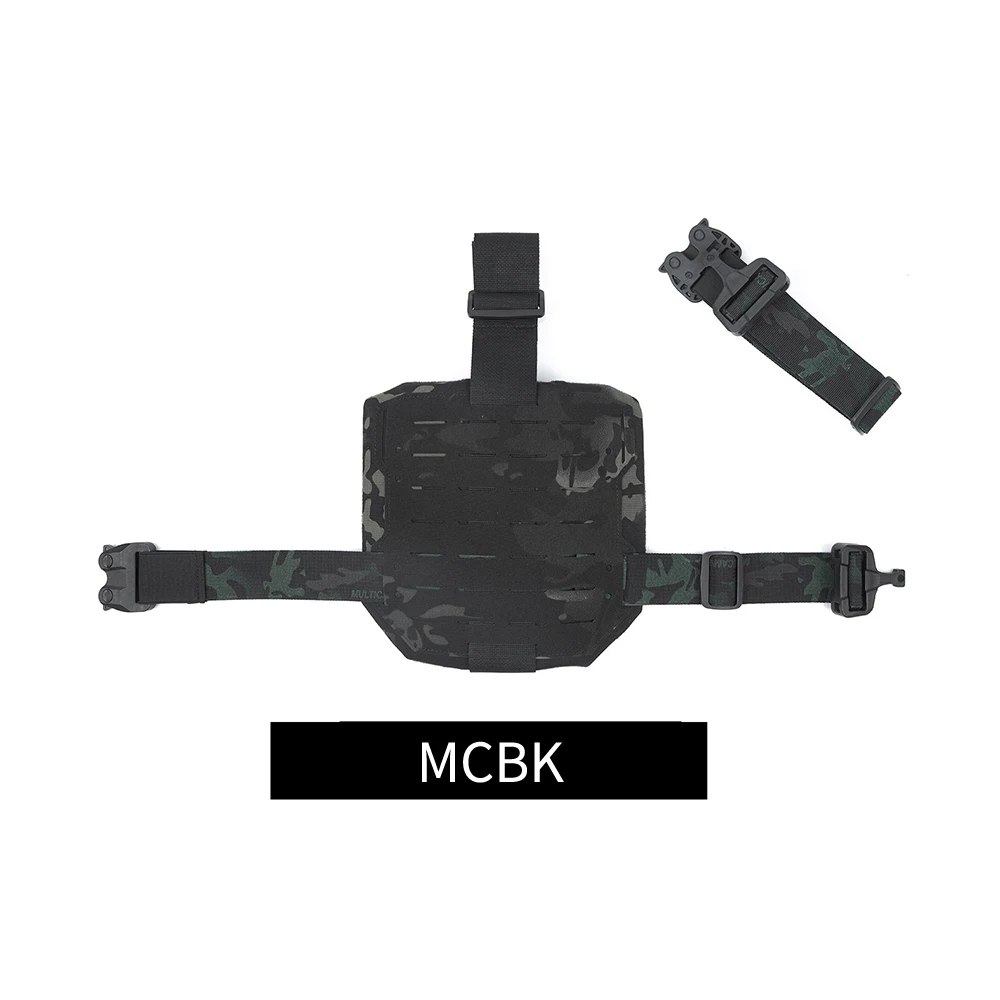 DMGear-Protector de muslo Glock Airsoft, portador de placa, caza al aire libre, táctico Molle, funda para pierna, plataforma, bolsa para revistas - imagen 5