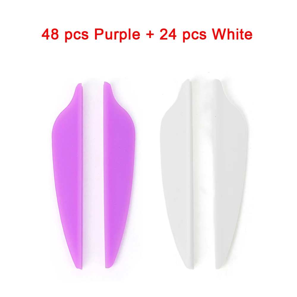 48 Purple 24 White