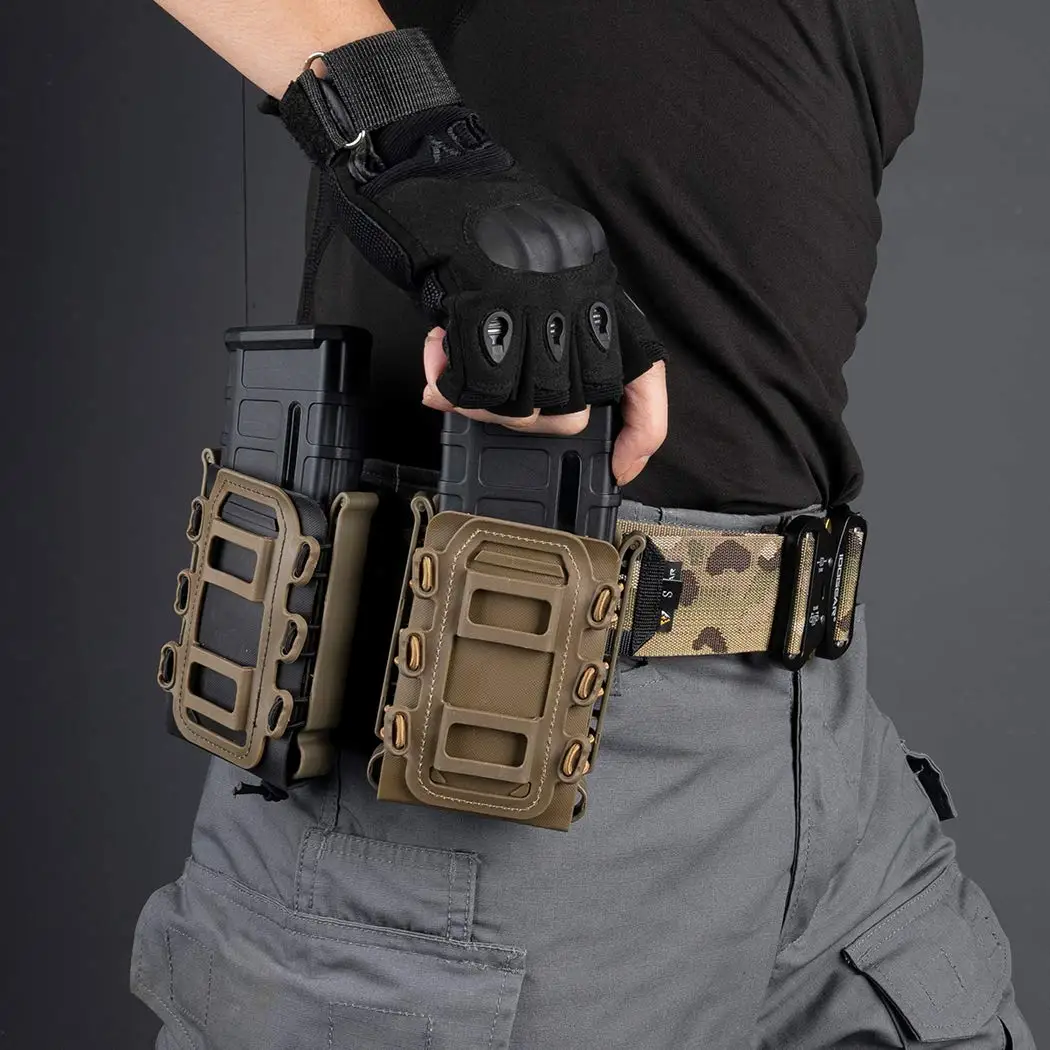 Bolsa porta cargadores BOOIU cinturón 5.56/7.62 M4 AR AK - imagen 2