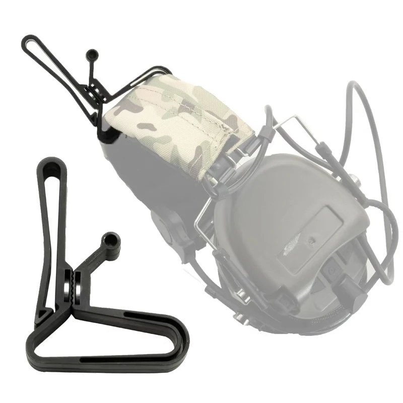 Hebilla colgante para auriculares de liberación rápida magnética, gancho para cinturón, guantes, sombrero, soporte de Clip colgante, accesorio de caza multifuncional