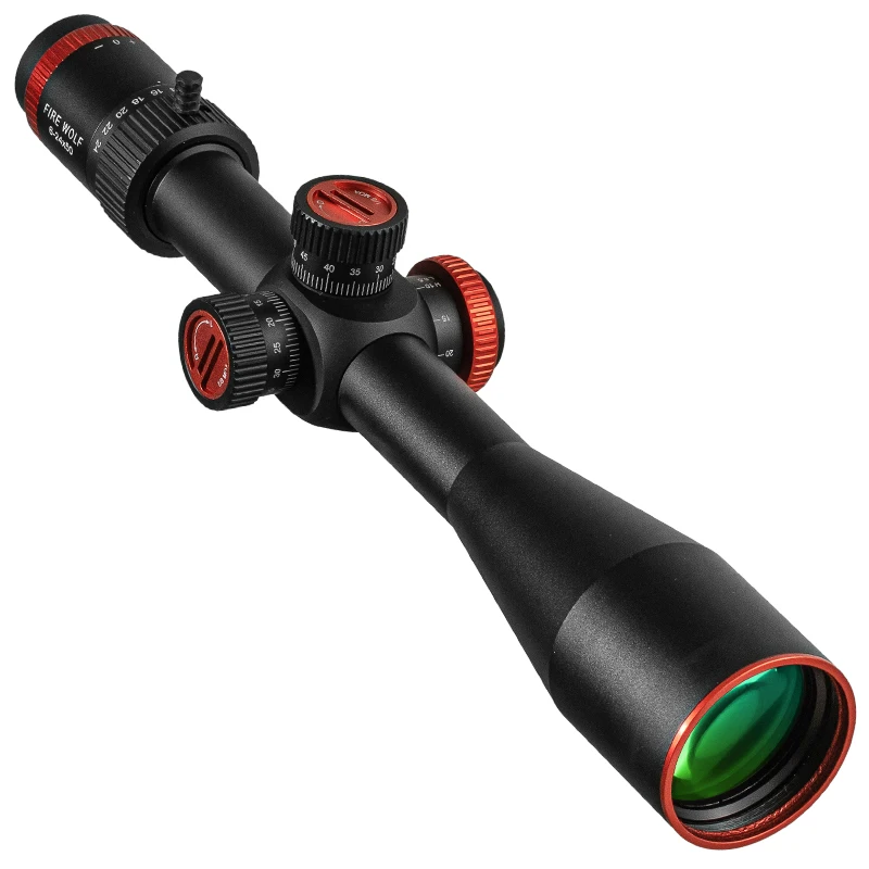 FIRE WOLF HD 6-24X50 FFP alcance caza óptica francotirador Riflescope táctico Airsoft accesorios telescopio para Rifle caza - imagen 2
